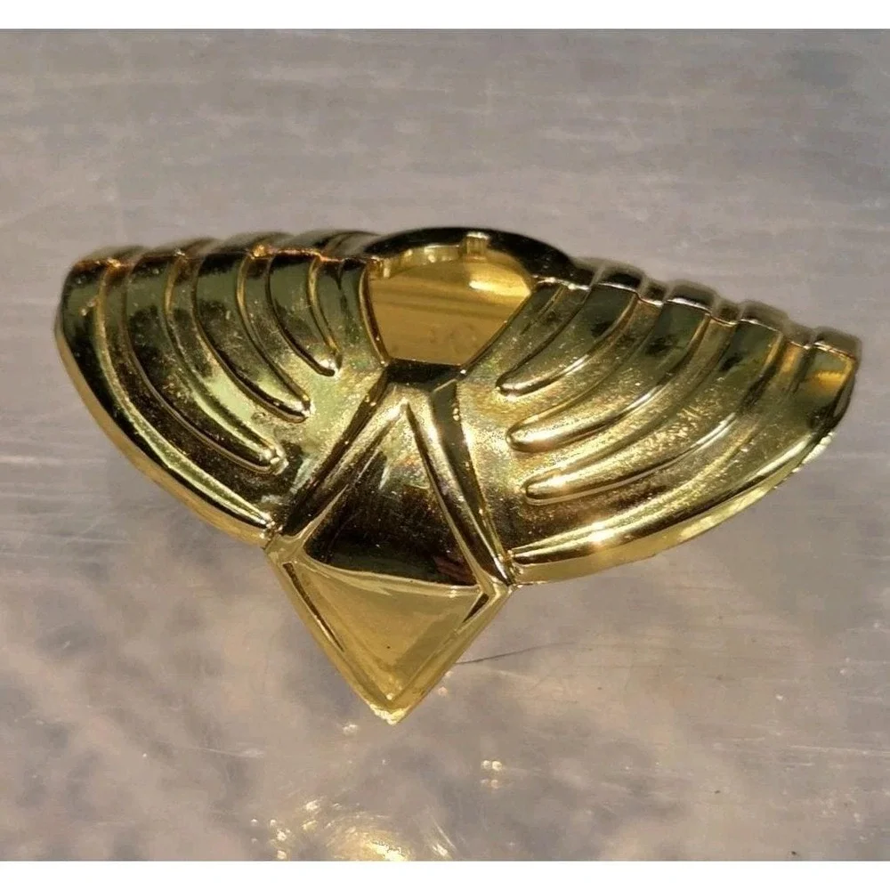 Vintage Power Rangers Green Ranger Chest Armor Gold Part Mighty Morphin Toy